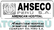 AHSECO PERU S.A. AMERICAN HOSPITAL AMERICAN HOSPITAL SCIENTIFIC EQUIPMENT COMPANY DEL PERU S.A.