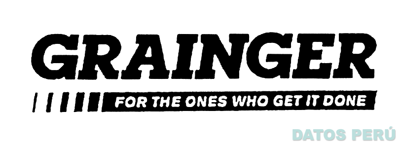 GRAINGER FOR THE ONES WHO GET IT DONE