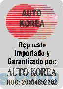 AUTO KOREA REPUESTO IMPORTADO Y GARANTIZADO POR AUTO KOREA