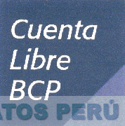 CUENTA LIBRE BCP