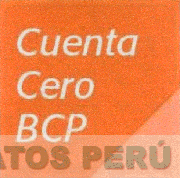 CUENTA CERO BCP