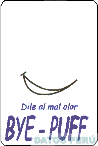 DILE AL MAL OLOR BYE - PUFF