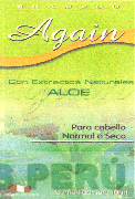 AGAIN SHAMPOO CON EXTRACTOS NATURALES ALOE
