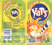 YAPS DISFRUTA TU ENERGIA VITAMINAS Y MINERALES NARANJA PREPARA TU YAPS
