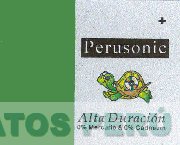 PERUSONIC ALTA DURACION 0% MERCURIO & 0% CADMIUM