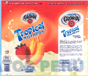 YOGURT GLORIA TROPICAL FRESA - PLATANO