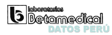 LABORATORIOS BETAMEDICAL B