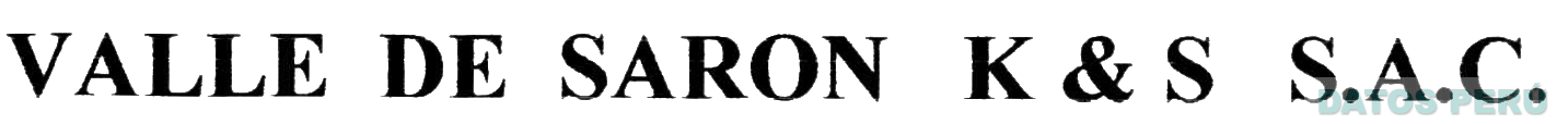 VALLE DE SARON K & S S.A.C.