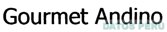 GOURMET ANDINO