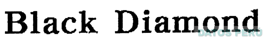 BLACK DIAMOND
