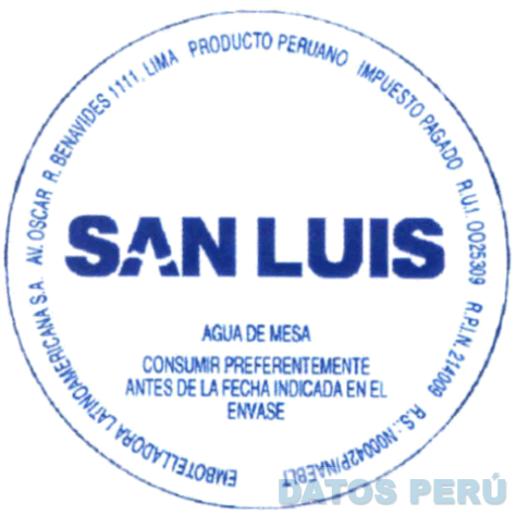 SAN LUIS AGUA DE MESA