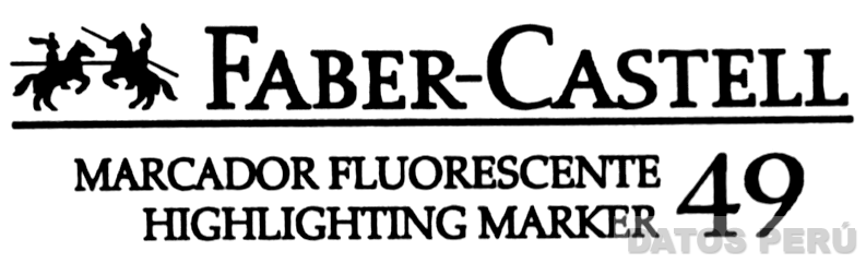 FABER-CASTELL MARCADOR FLUORESCENTE HIGHLIGHTING MARKER 49