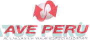 AVE PERU AGENCIAS DE VIAJE ESPECIALIZADAS