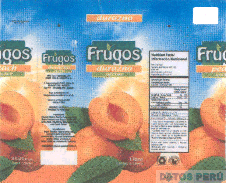 FRUGOS DURAZNO NECTAR