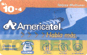 A AMERICATEL TARJETA MULTIUSOS S/. 10+4 HABLA MAS USALA EN LLAMADAS CELULARES NACIONALES E INTERNACIONALES