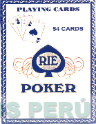 RIE POKER PLAYING CARDS 54 CARDS