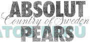 ABSOLUT COUNTRY OF SWEDEN PEARS