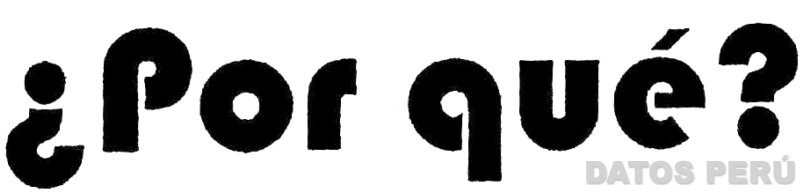 ¿POR QUE?