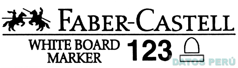 FABER-CASTELL WHITE BOARD MARKER 123