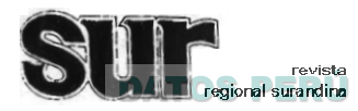 SUR REVISTA REGIONAL SURANDINA
