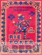 RIE POKER PLAYING CARDS STANDARD 54 CARDS