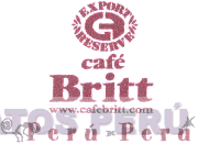 CB EXPORT RESERVE CAFE BRITT WWW.CAFEBRITT.COM PERU PERU