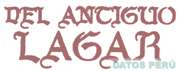 DEL ANTIGUO LAGAR