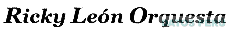 RICKY LEON ORQUESTA