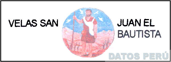 VELAS SAN JUAN EL BAUTISTA