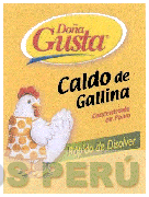 DOÑA GUSTA CALDO DE GALLINA CONCENTRADO DE POLVO RAPIDO DE DISOLVER