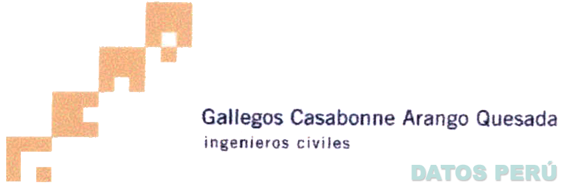 GALLEGOS CASABONNE ARANGO QUESADA INGENIEROS CIVILES