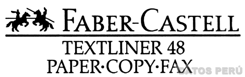 FABER-CASTELL TEXTLINER 48 PAPER COPY FAX