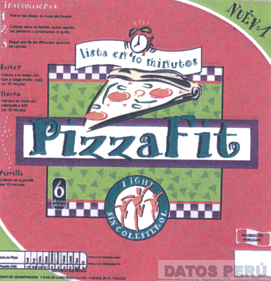PIZZAFIT LISTA EN 10 MINUTOS