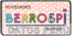 NOVEDADES BERROSPI