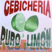 CEBICHERIA PURO LIMON ¡EL AUTENTICO SABOR NATURAL!