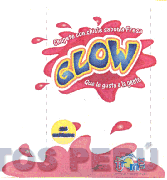 GLOW CHUPETE CON CHICLE SABOR A FRESA QUE LE GUSTA A LA GENTE GOLOSINAS TROME