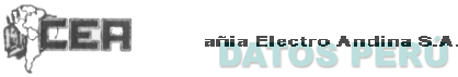 CEA COMPAÑIA ELECTRO ANDINA S.A.