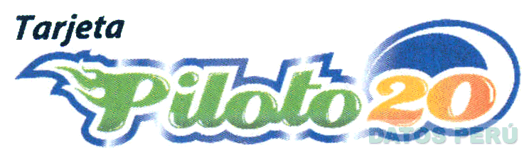 TARJETA PILOTO 20