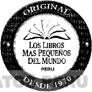 LOS LIBROS MAS PEQUEÑOS DEL MUNDO PERU ORIGINAL DESDE 1970