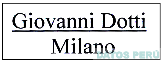 GIOVANNI DOTTI MILANO