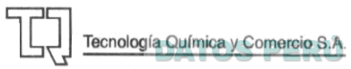 TECNOLOGIA QUIMICA Y COMERCIO S.A. TQ