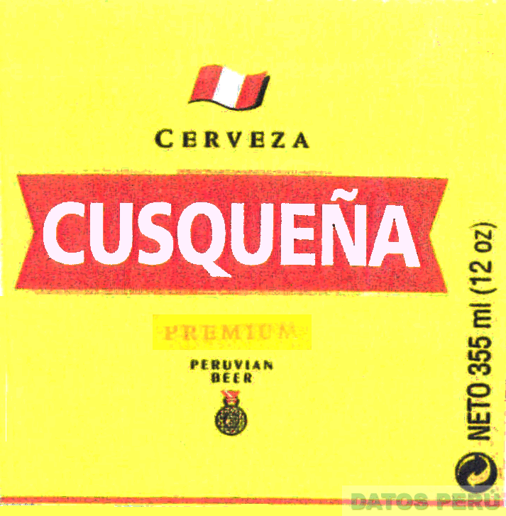 CERVEZA CUSQUEÑA PREMIUM PERUVIAN BEER