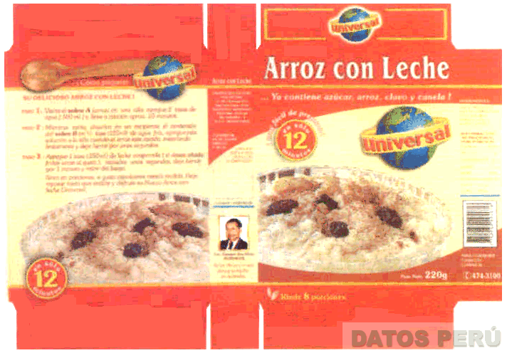 ARROZ CON LECHE UNIVERSAL