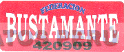 FEDERACION BUSTAMANTE 420909