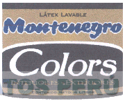 LATEX LAVABLE MONTENEGRO COLORS INTERIORES - EXTERIORES