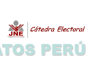 JNE JURADO NACIONAL DE ELECCIONES CATEDRA ELECTORAL