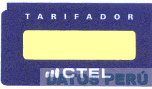 TARIFADOR CTEL