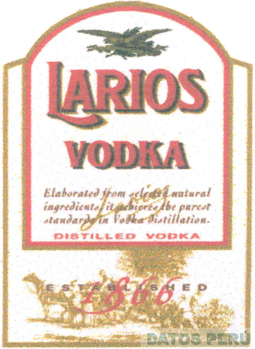 LARIOS VODKA