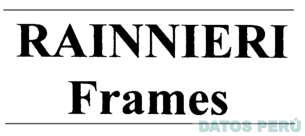 RAINNIERI FRAMES
