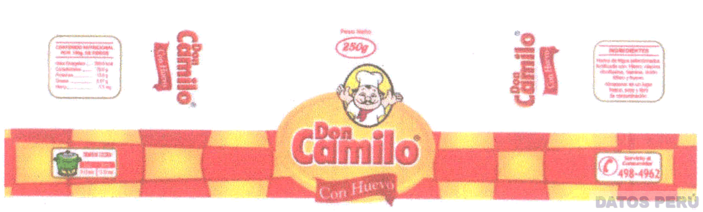 DON CAMILO CON HUEVO